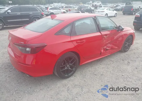 2025 Honda Civic Sport из США, поврежденный, VIN 2HGFE2F53SH531123